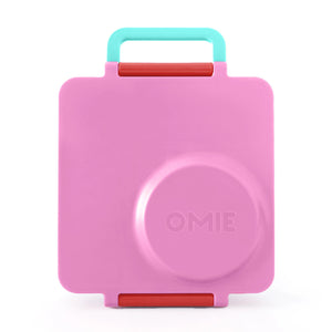 OmieBox - Fiambrera bento rosa con aislamiento térmico