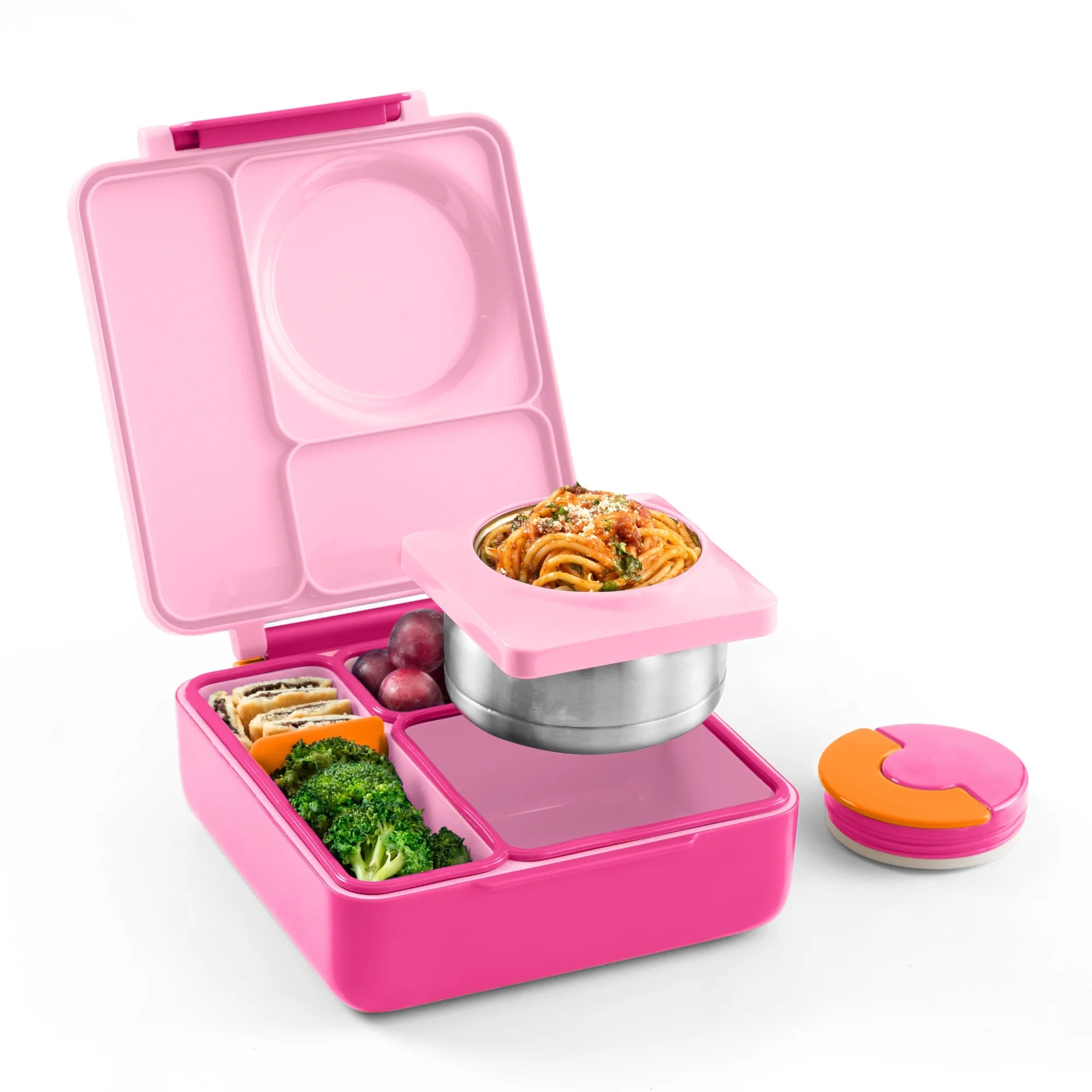 Omiebox - Fiambrera bento rosa hada con aislamiento térmico