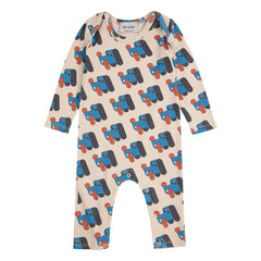 Bobo Choses - Mono de perro de algodón orgánico | Beige