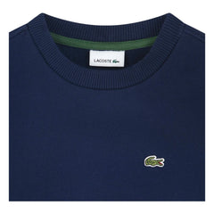 Lacoste - Sudadera con logo de algodón orgánico | Azul marino