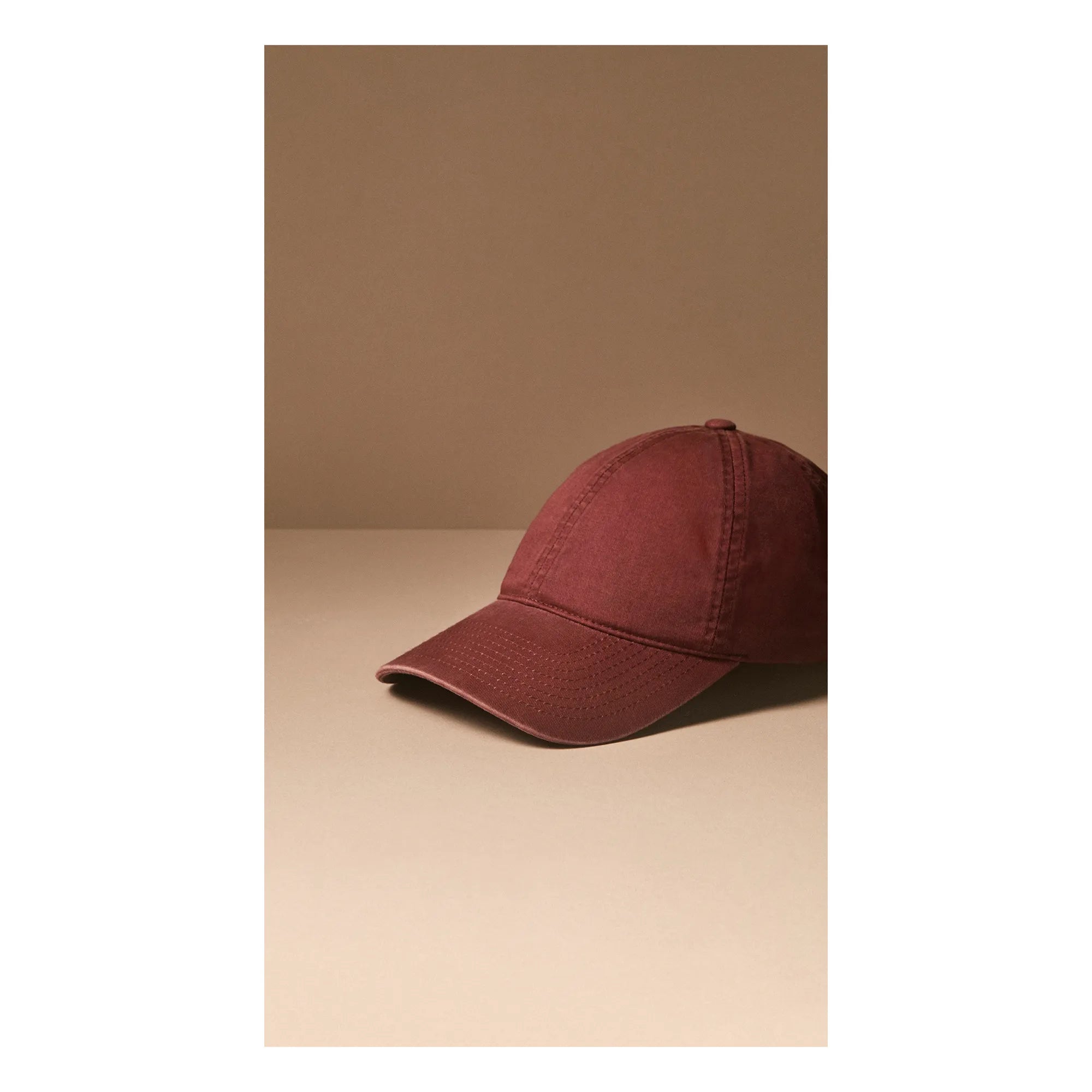 Varsity Headwear - Gorra Legacy Soft de algodón orgánico lavado | Burdeos
