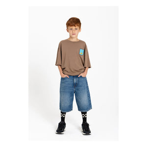 Pan comido - Calcetines Owen Cuadrados | Negro