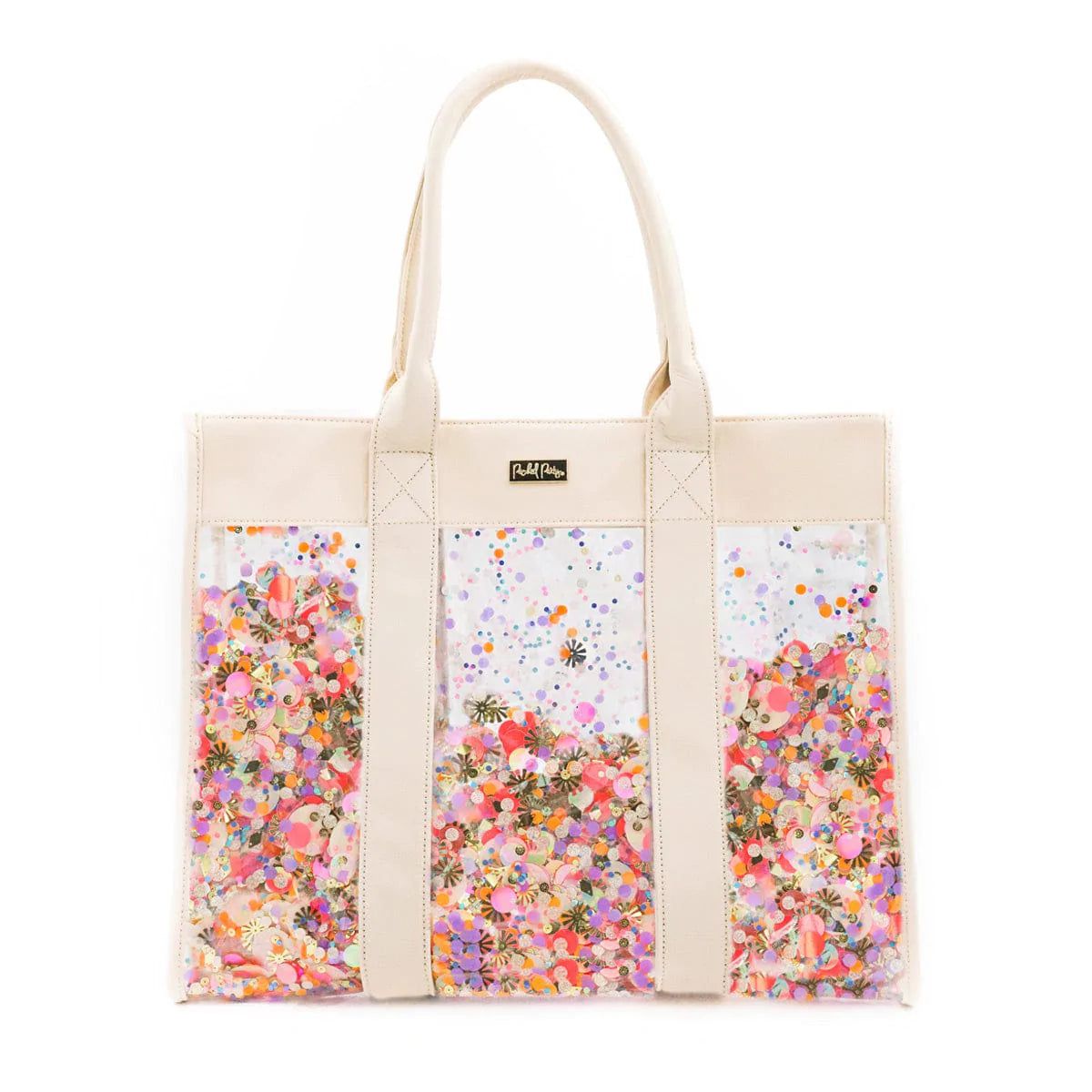 Packed Party - Bolso de hombro y playa con confeti