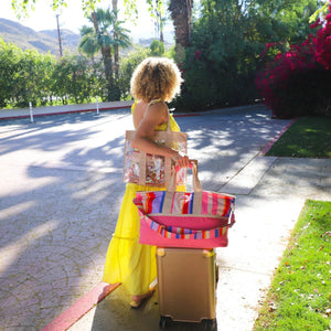 Packed Party - Bolso de hombro y playa con confeti