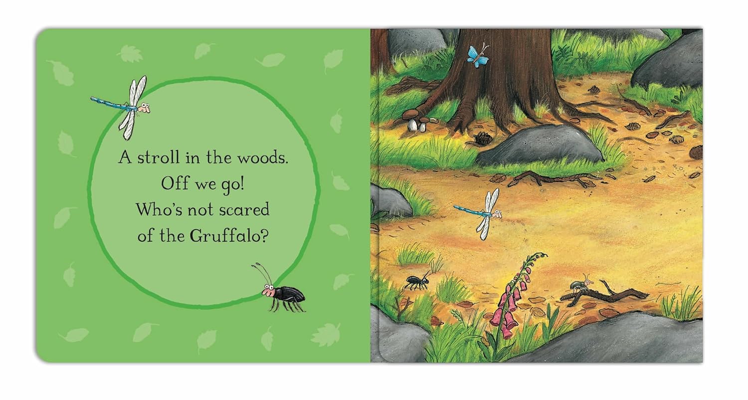 Pan Macmillan - Julia Donaldson y Axel Scheffler Gruffalo Cuento en inglés