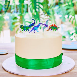 Party Pieces - Velas de fiesta de Dino el explorador (paquete de 5)