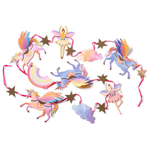 Party Pieces - Guirnalda Colgante Unicornio de 3 metros