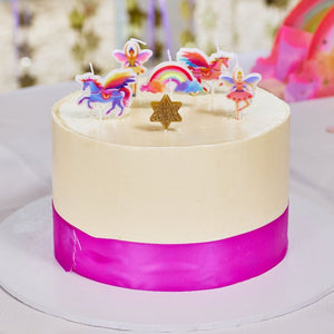 Party Pieces - Vela de Fiesta Unicornio 5 unidades