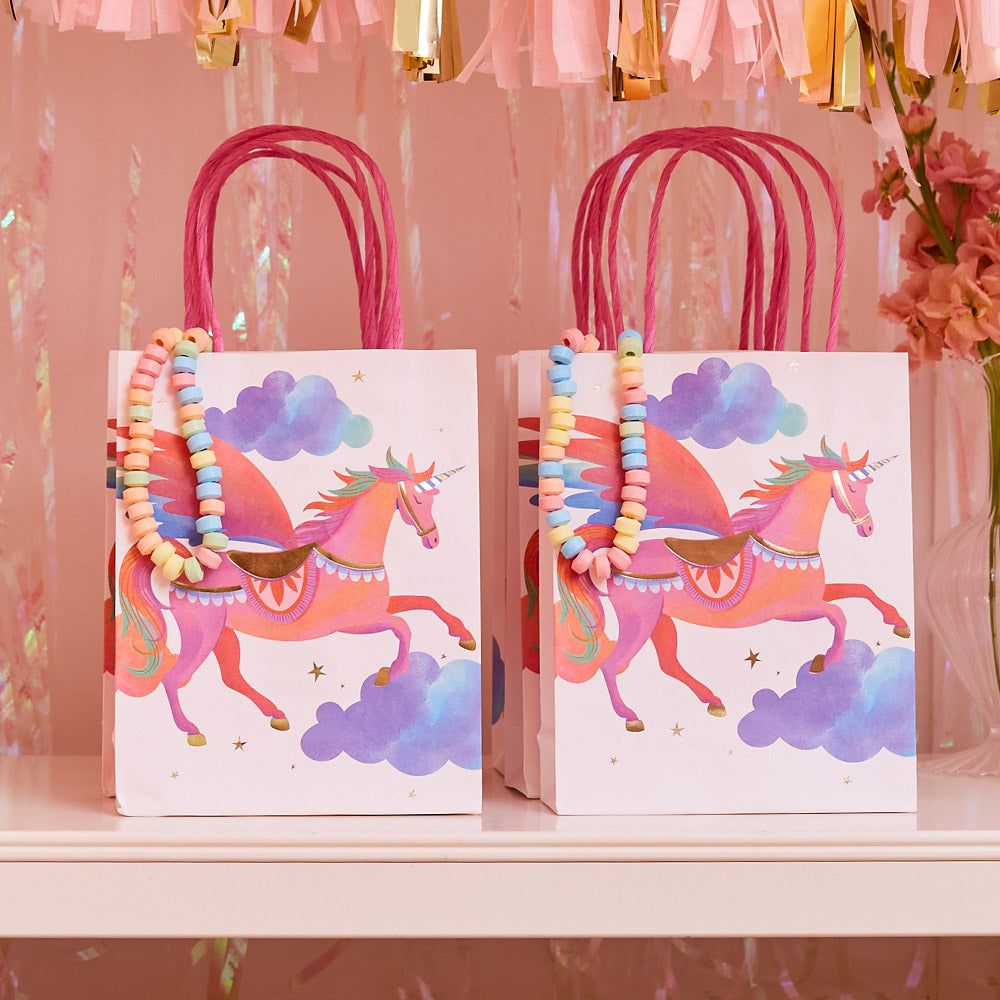 Party Pieces - Bolsa de Regalo Unicornio de 6 unidades