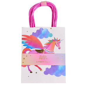 Party Pieces - Bolsa de Regalo Unicornio de 6 unidades