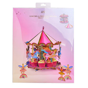 Party Pieces - Soporte para golosinas de unicornio carrusel
