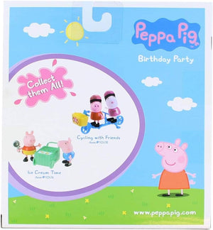 Peppa Pig - Set de Juguetes con Figuras de Fiesta de Cumpleaños de Peppa y Candy Gata