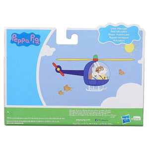 Peppa Pig - Figura individual y set de juguete helicóptero pequeño