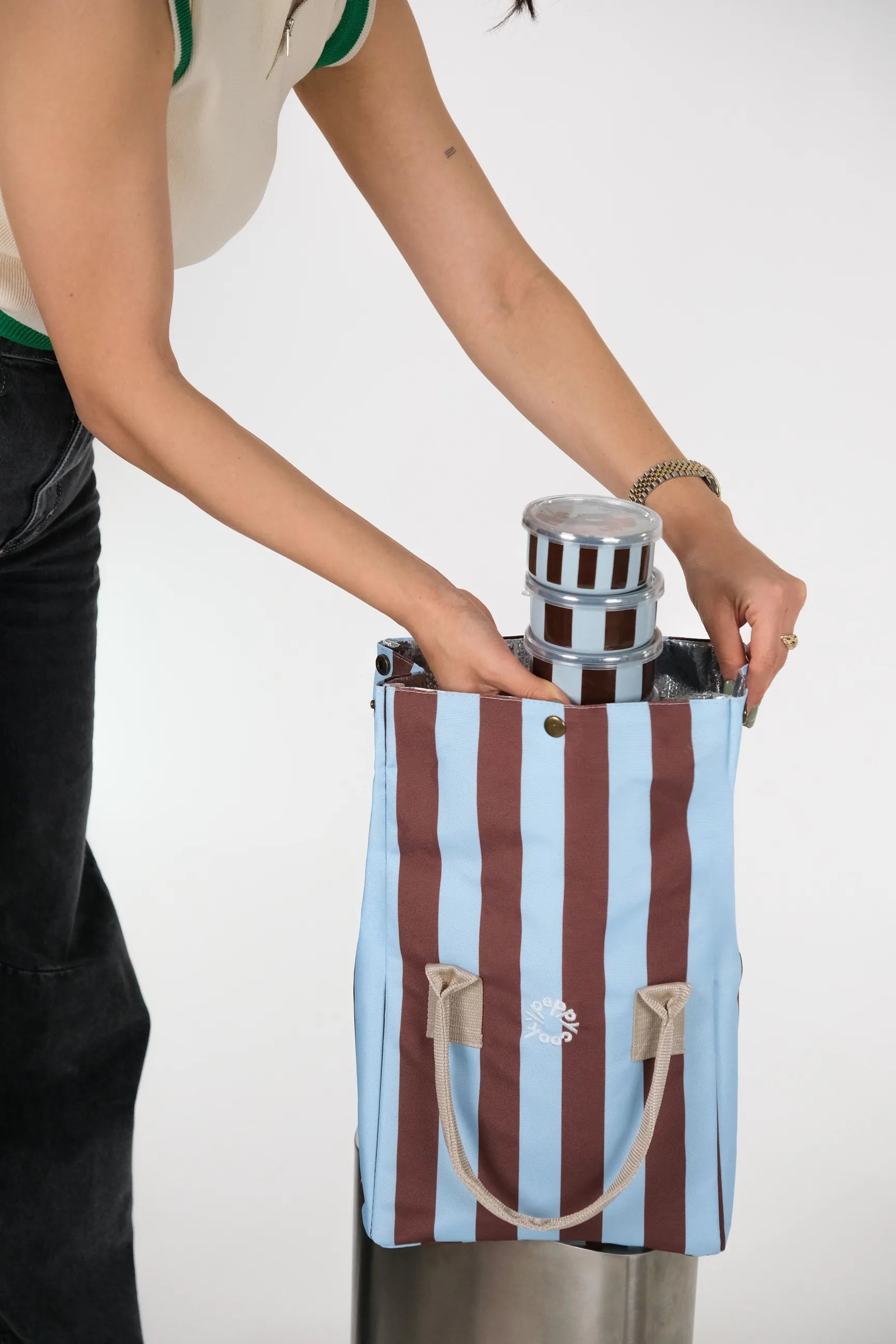 Peppythings - Bolsa térmica Berry para el almuerzo