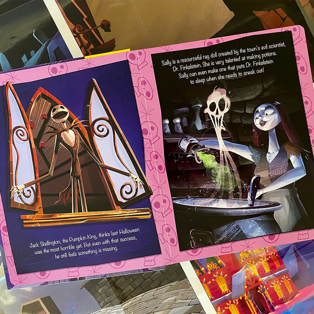 Phidal - Disney The Nightmare Before Christmas Libro de actividades e historias en inglés