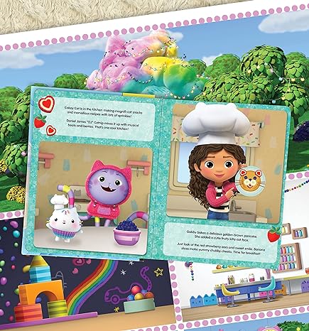 Phidal - Libro de actividades e historias en inglés de La Casa de Muñecas de Gabby
