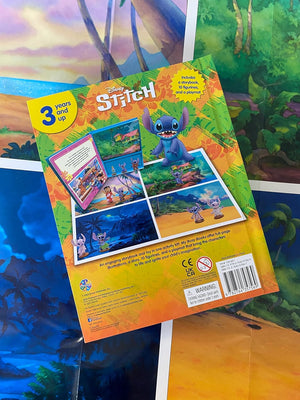Phidal - Libro de actividades y cuentos en inglés con figura de Stitch