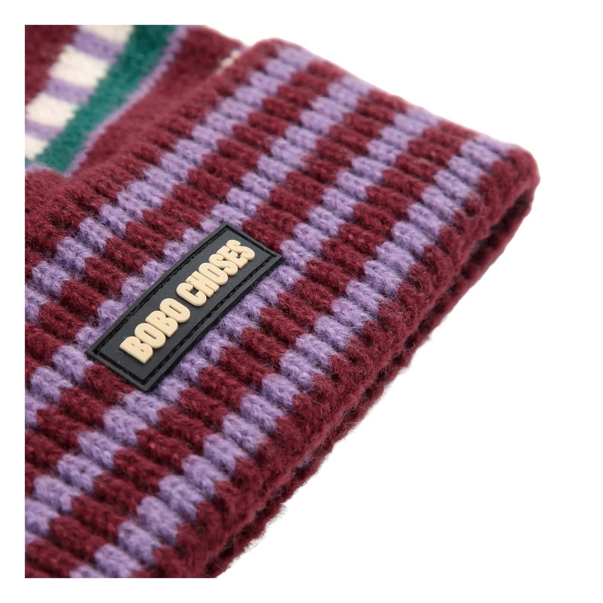 Bobo Choses - Fibras recicladas | Gorro morado con pompón