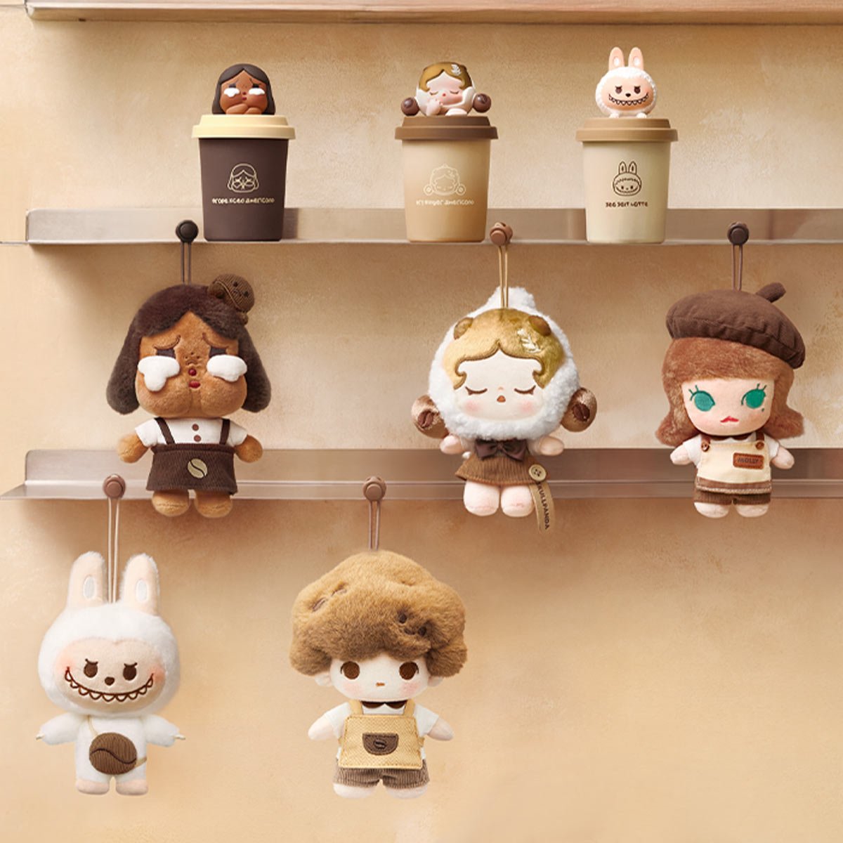 Pop Mart - Peluche sorpresa de Bean Coffee Factory, paquete ciego