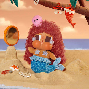 Pop Mart - Crybaby Vacation Mode On Serie Original de Vinilo y Peluche, Muñeca, Paquete Sorpresa Ciego