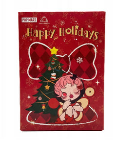 Pop Mart - Adorno de árbol original Skullpanda Happy Holidays