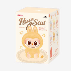 Pop Mart - Muñeca de vinilo de felpa original Have a Seat, paquete ciego sorpresa