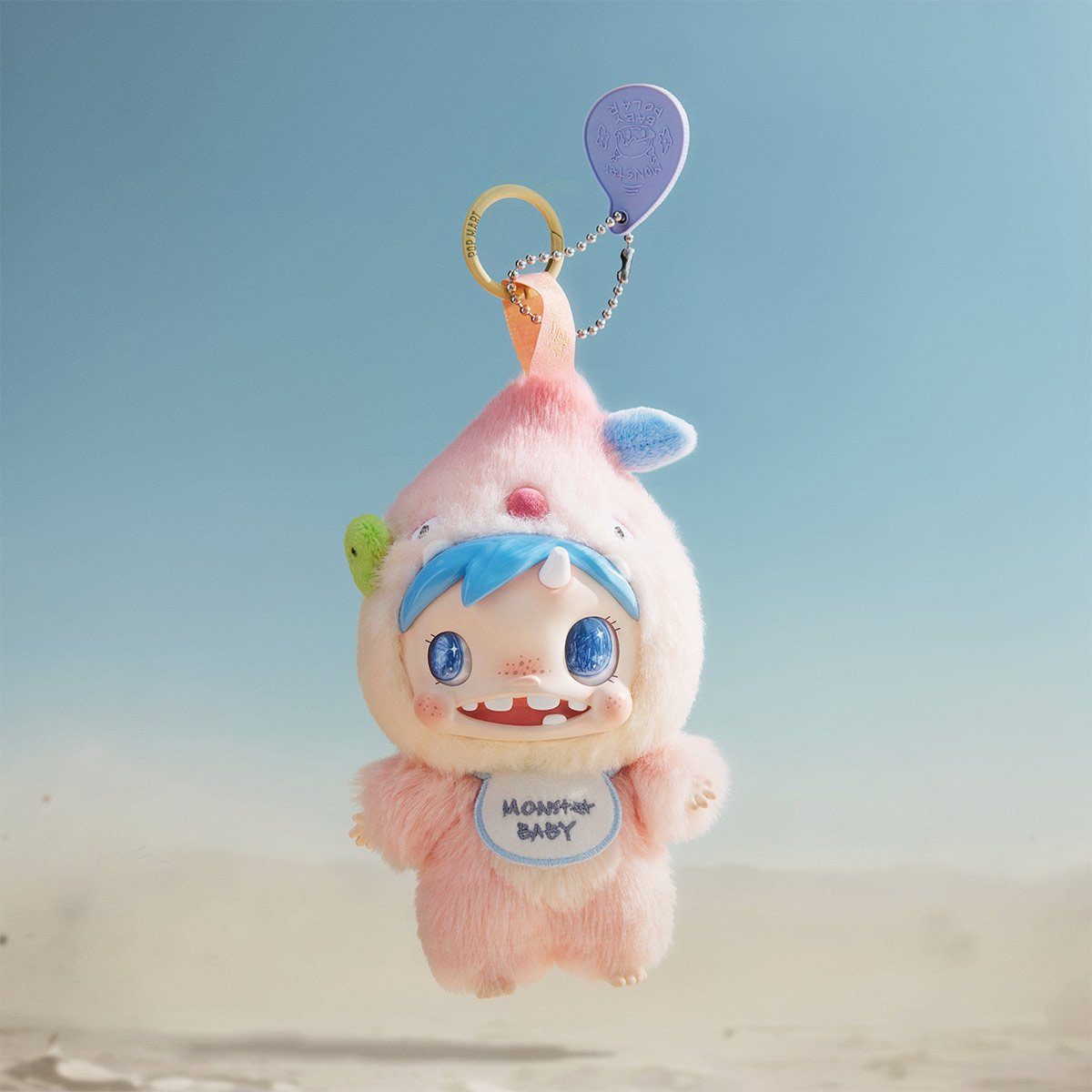 Pop Mart - Colgante de Peluche de Monstruo Bebé Original, Paquete Sorpresa Ciego