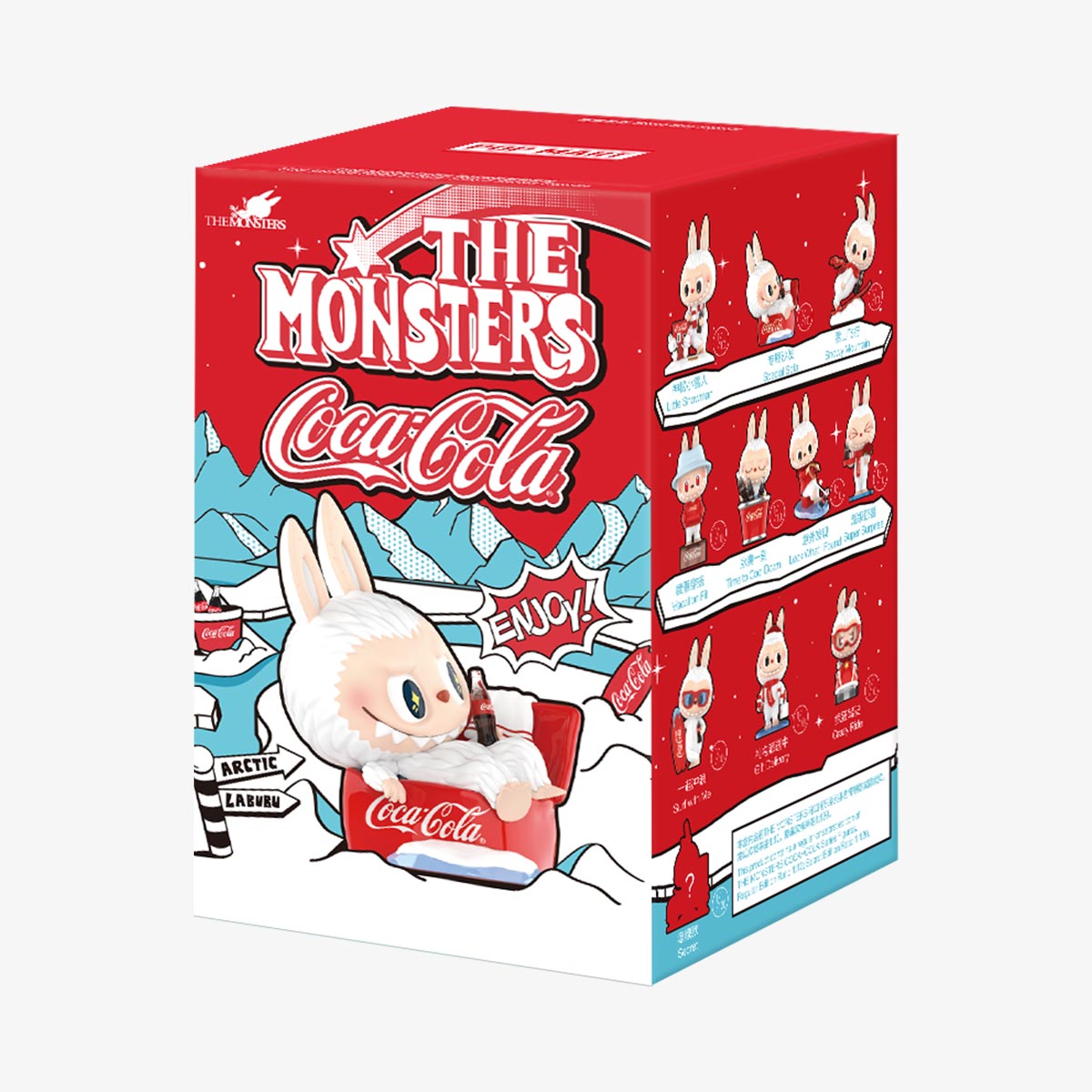 Pop Mart - Caja Ciega de la Serie The Monster Coca Cola Original - Figura