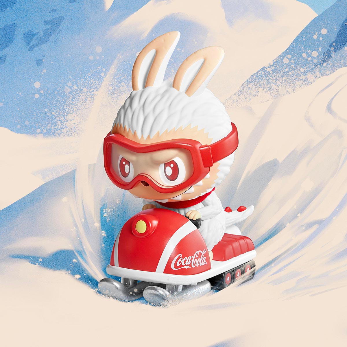 Pop Mart - Caja Ciega de la Serie The Monster Coca Cola Original - Figura