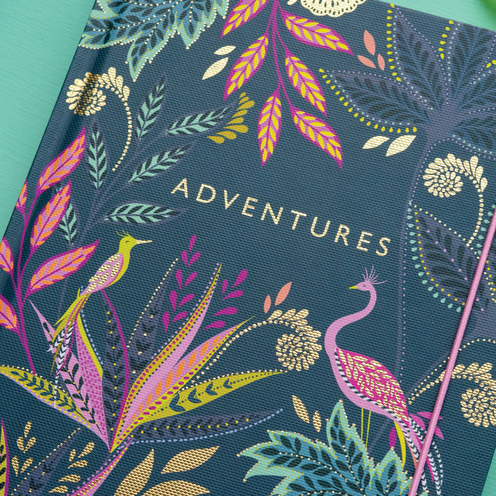 Portico Designs - Sara Miller: Paraíso Botánico Diario de Viaje A5