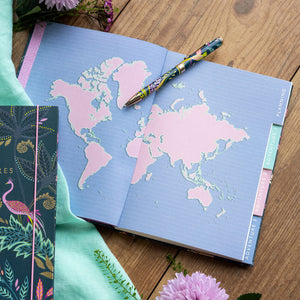 Portico Designs - Sara Miller: Paraíso Botánico Diario de Viaje A5