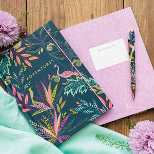 Portico Designs - Sara Miller: Paraíso Botánico Diario de Viaje A5