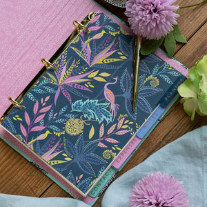 Portico Designs - Sara Miller: Agenda Organizadora Avestruz y Palmeras