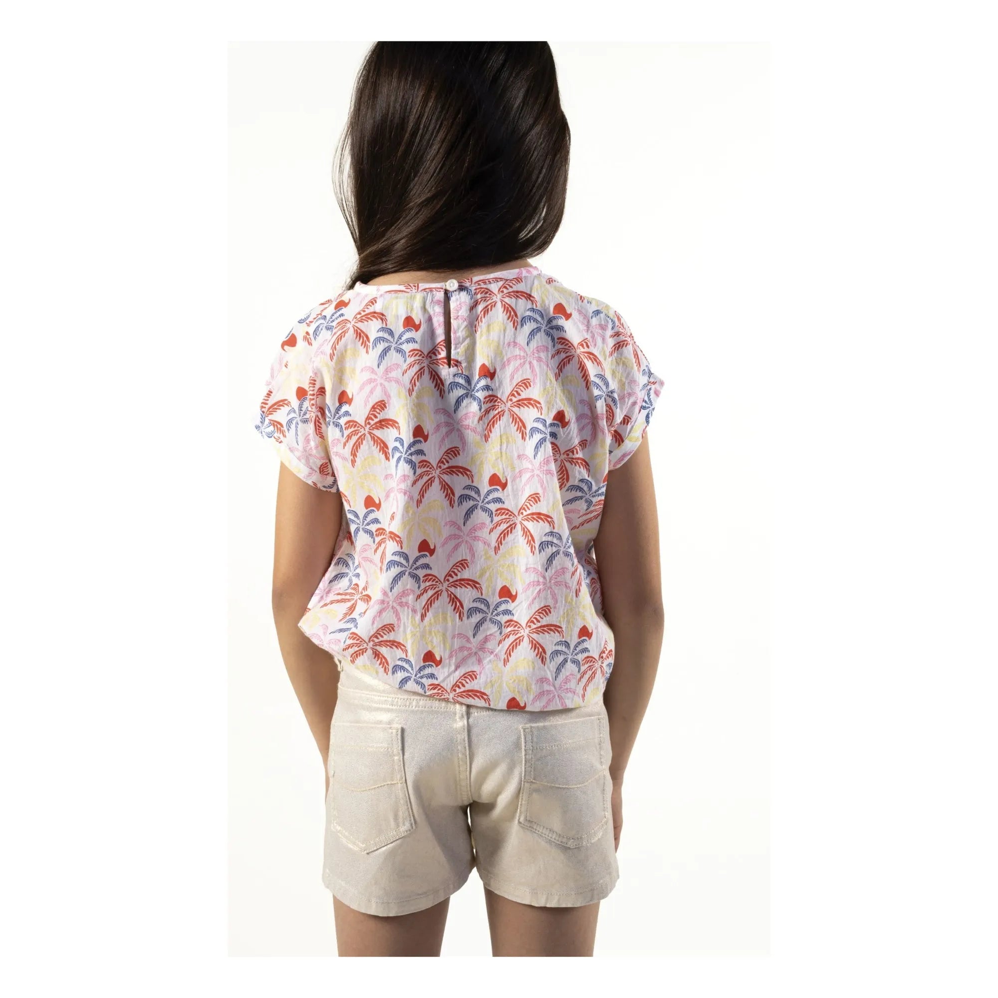 Sunchild - Pantalón corto metálico Praslin | Dorado