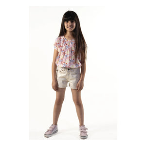 Sunchild - Pantalón corto metálico Praslin | Dorado