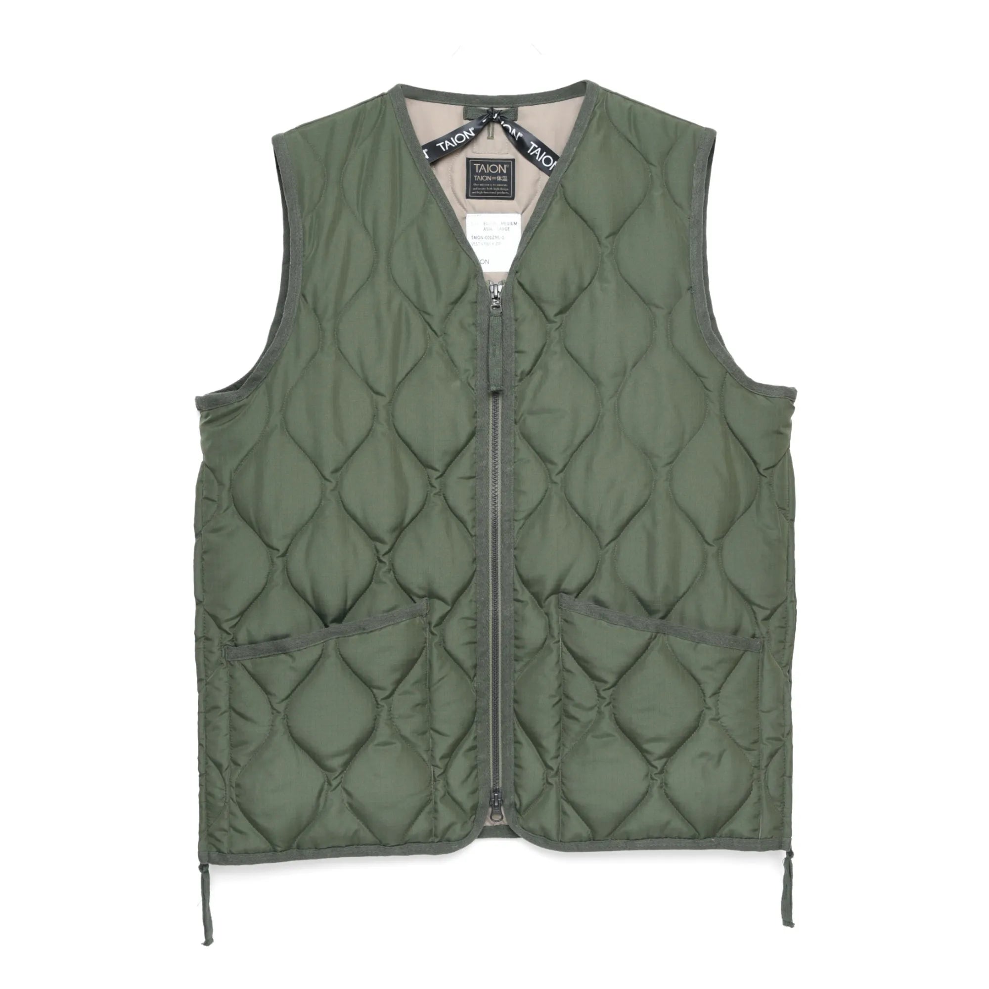 Taion - Chaqueta militar acolchada | Verde oliva