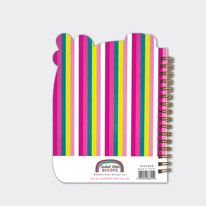 Rachel Ellen - Cuaderno de espiral con forma de flamenco