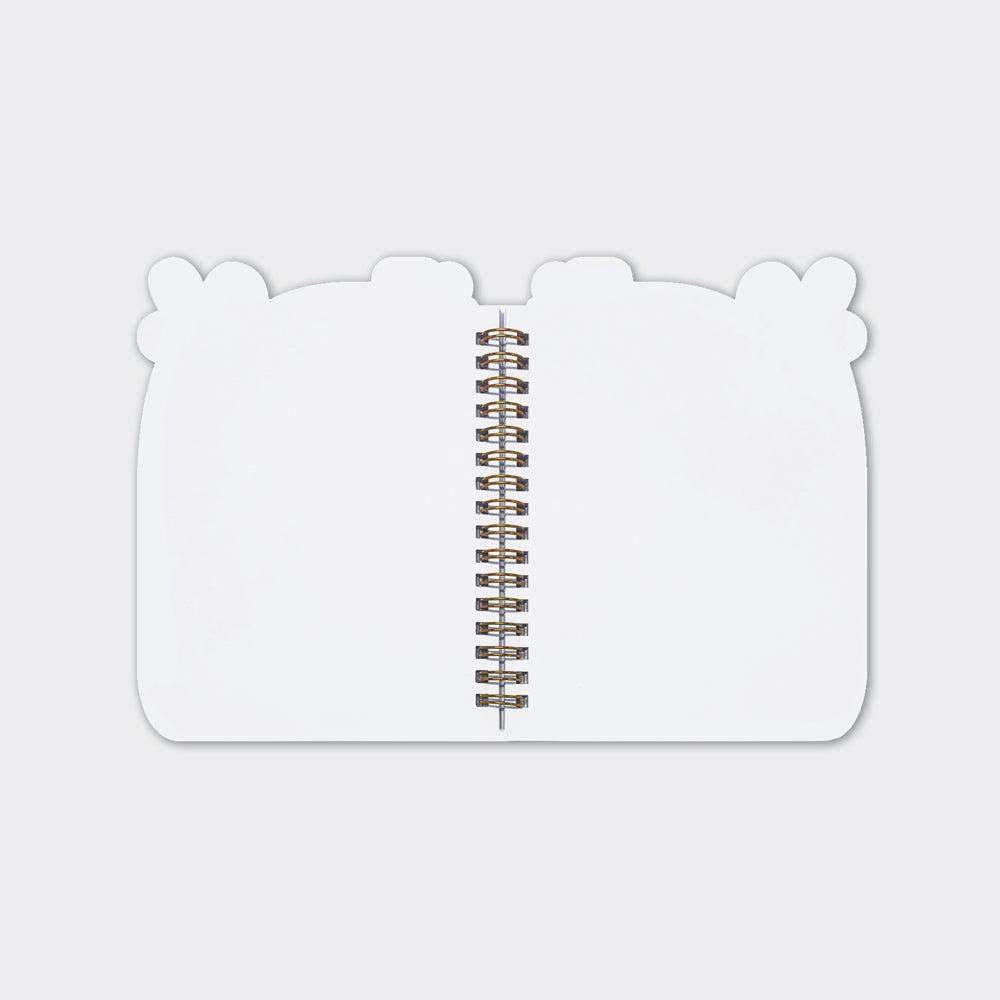 Rachel Ellen - Cuaderno de espiral con forma de flamenco