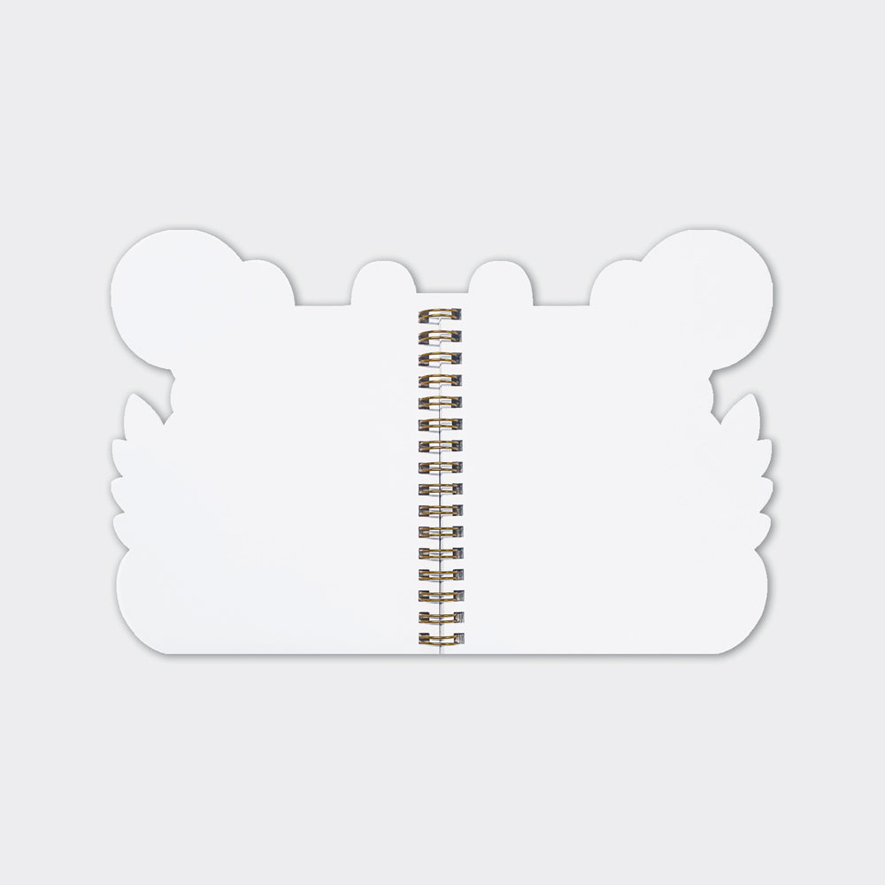 Rachel Ellen - Cuaderno de tapa dura con forma de leopardo