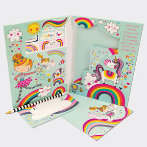 Rachel Ellen - Set de escritura Magical Rainbow Adventure
