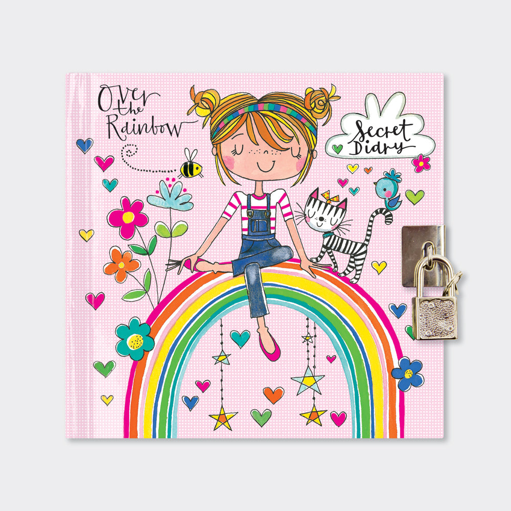 Rachel Ellen - Diario Secreto con Candado Over the Rainbow