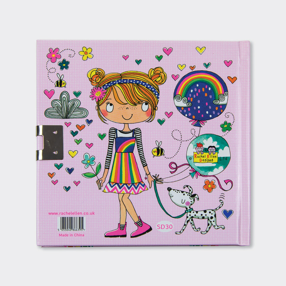 Rachel Ellen - Diario Secreto con Candado Over the Rainbow