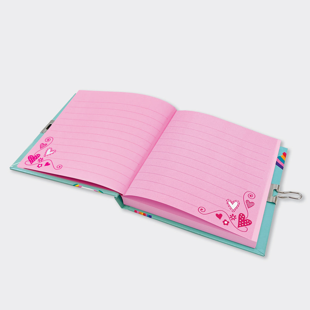 Rachel Ellen - Diario Secreto con Candado Rainbow Unicorn