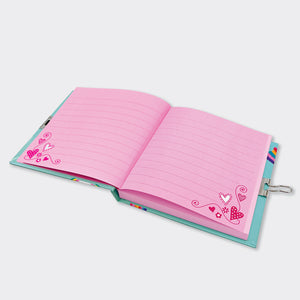 Rachel Ellen - Diario Secreto con Candado Rainbow Unicorn
