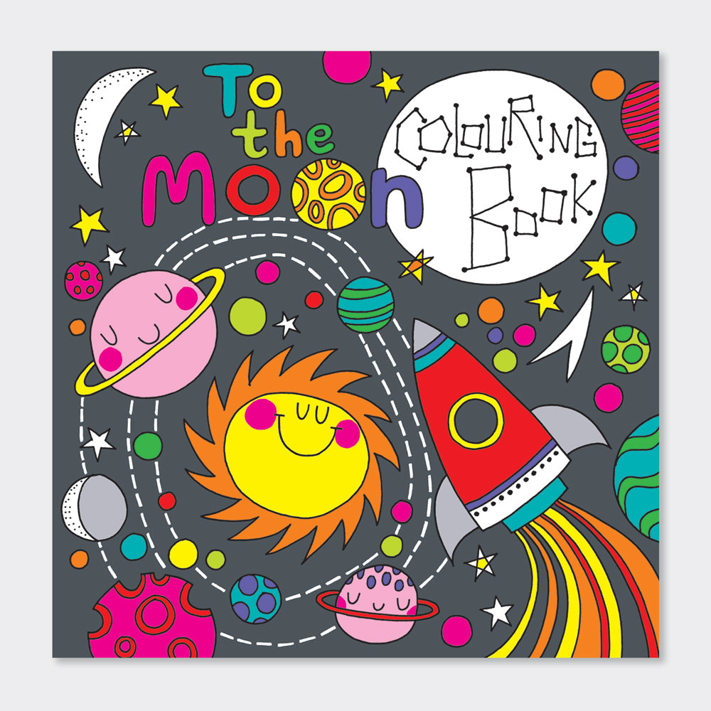 Rachel Ellen - Libro de colorear To The Moon