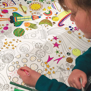 Rachel Ellen - A la luna, láminas para colorear