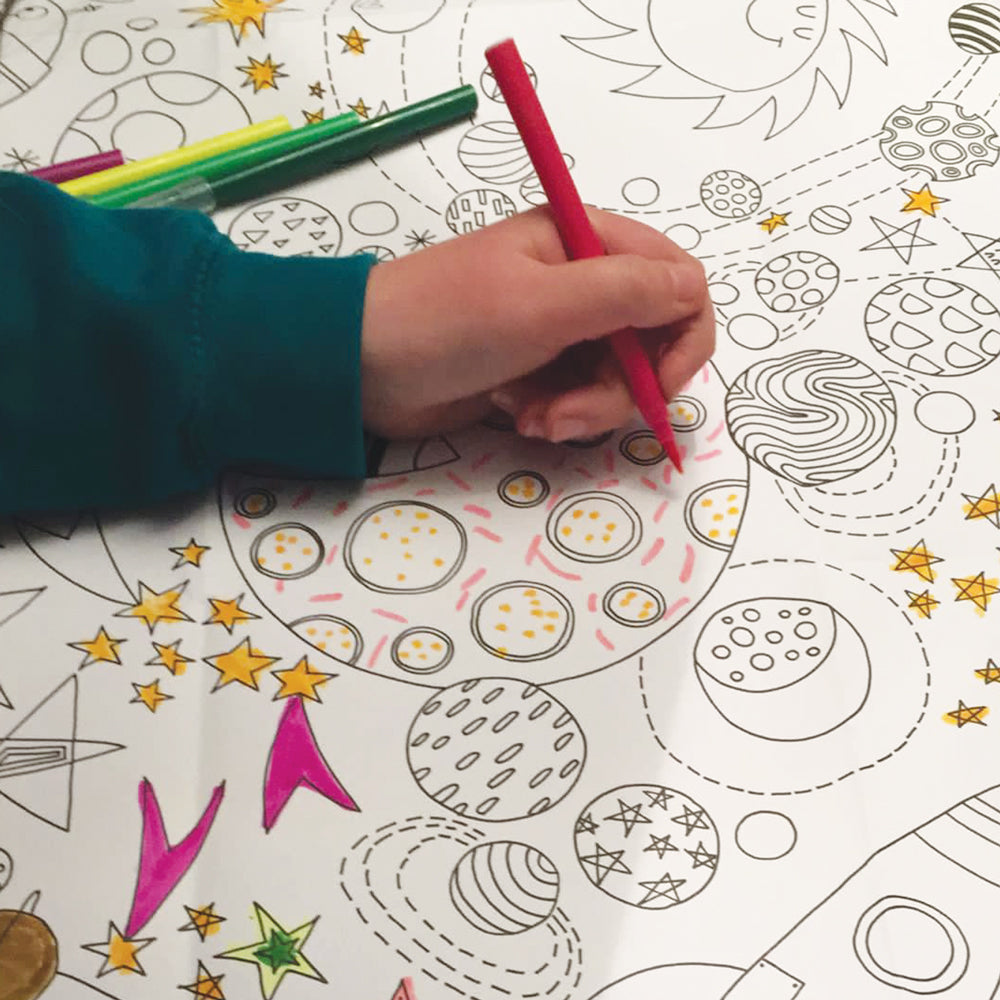 Rachel Ellen - A la luna, láminas para colorear