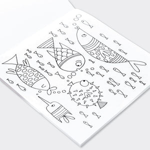 Rachel Ellen - Libro para colorear Bajo el mar