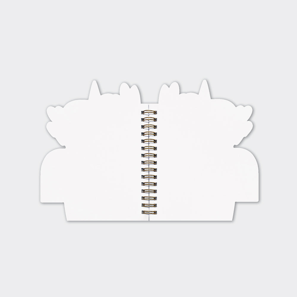 Rachel Ellen - Cuaderno de espiral con forma de unicornio