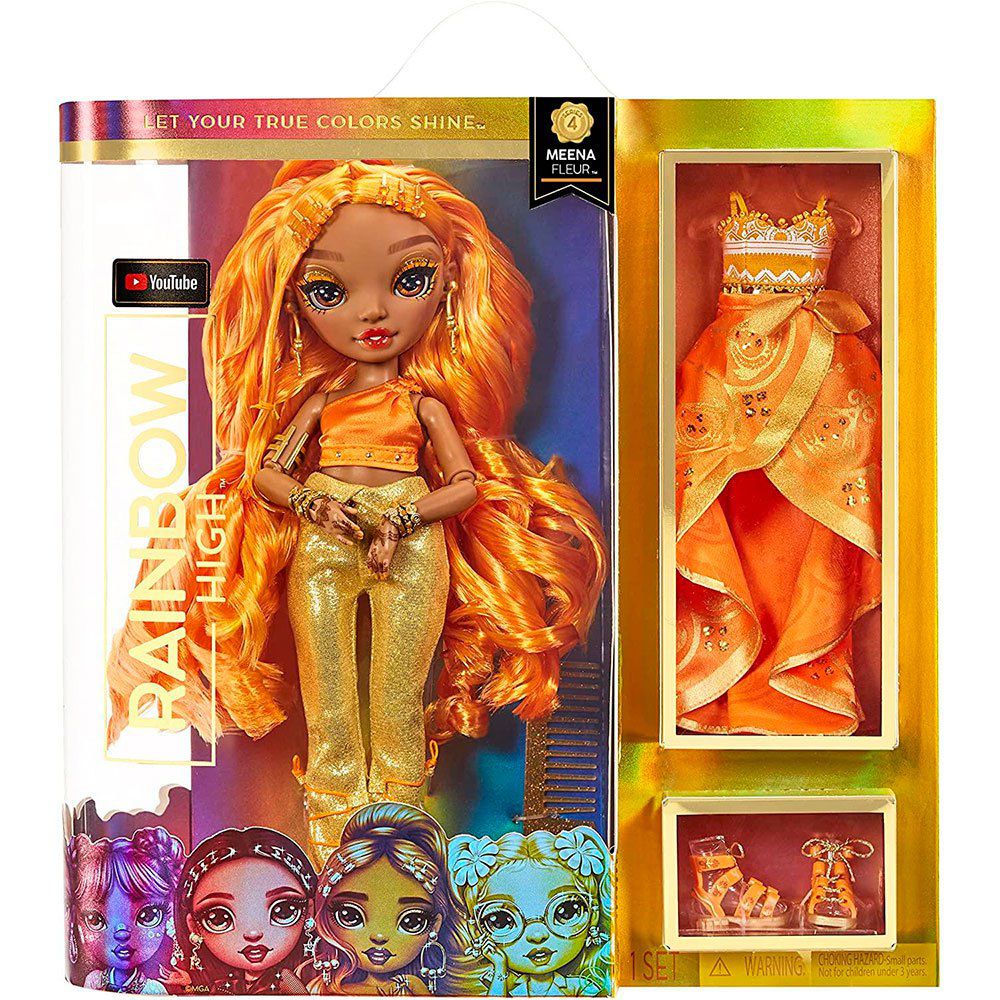 Rainbow High - Set de Muñeca Meena Fleur